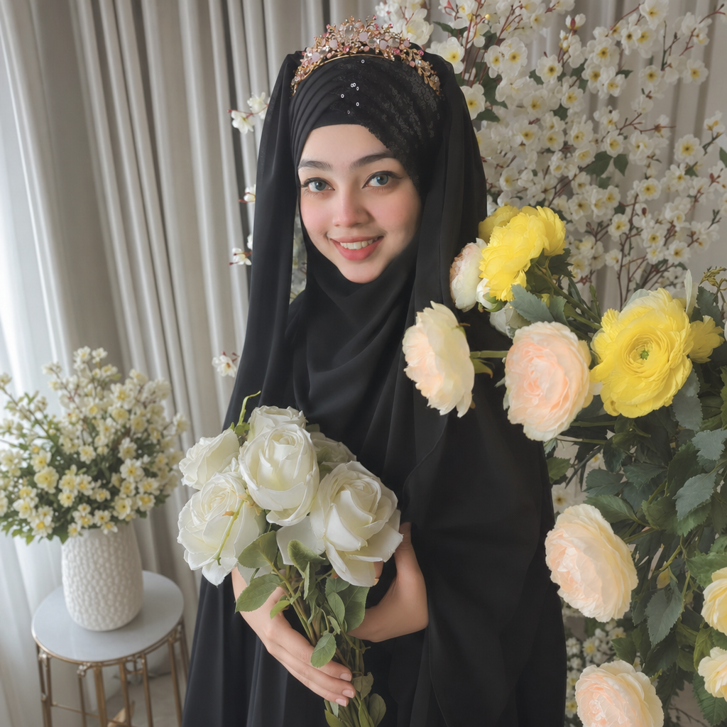 Hijab Code 23 Double Part Hijab