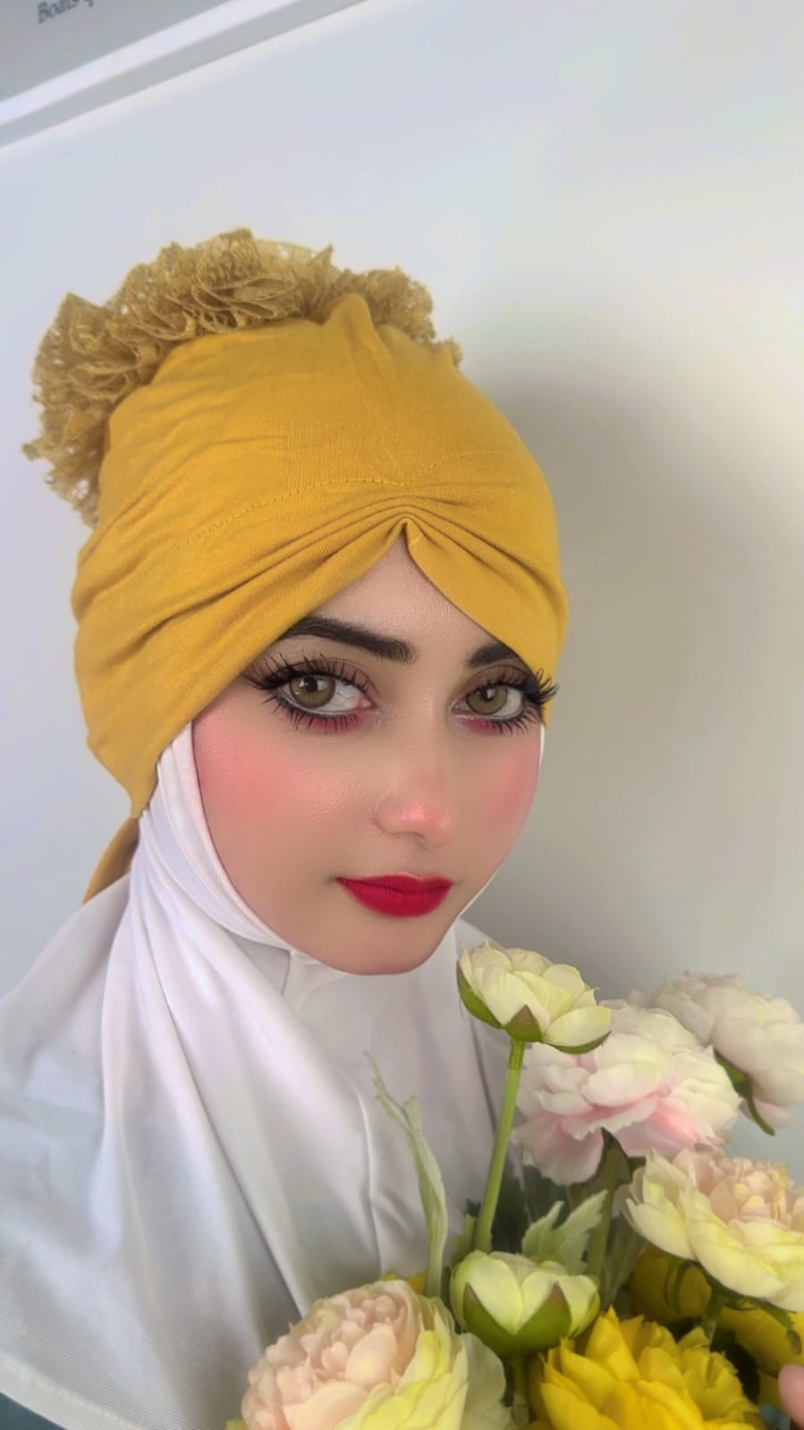 Crinkle Ruffle Bonnet Volumizer - Image 6