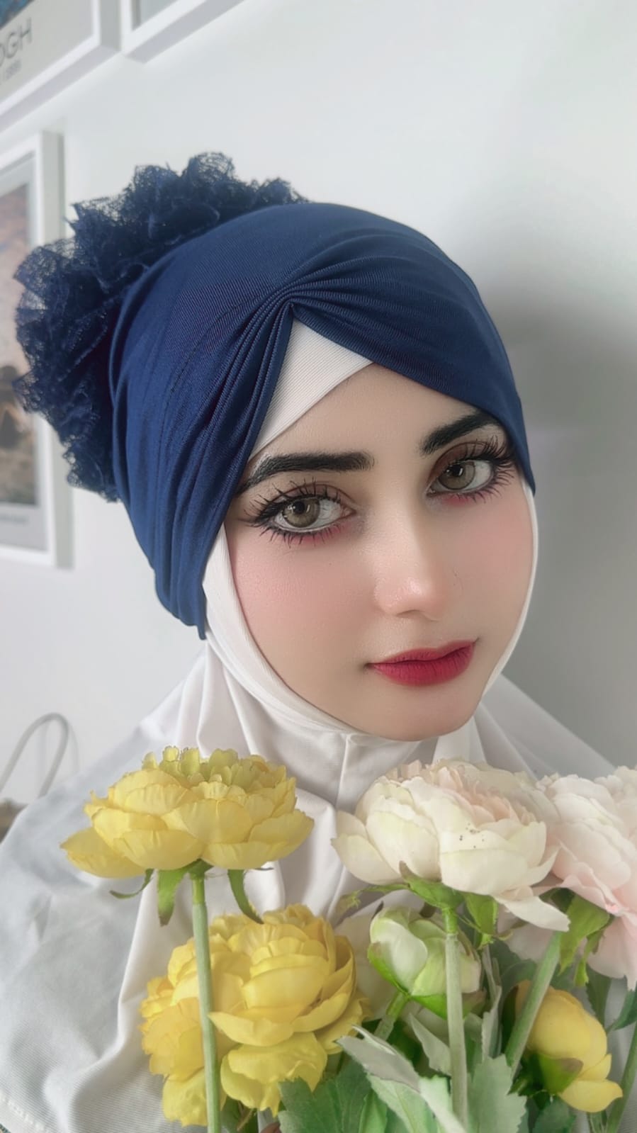 Crinkle Ruffle Bonnet Volumizer - Image 7