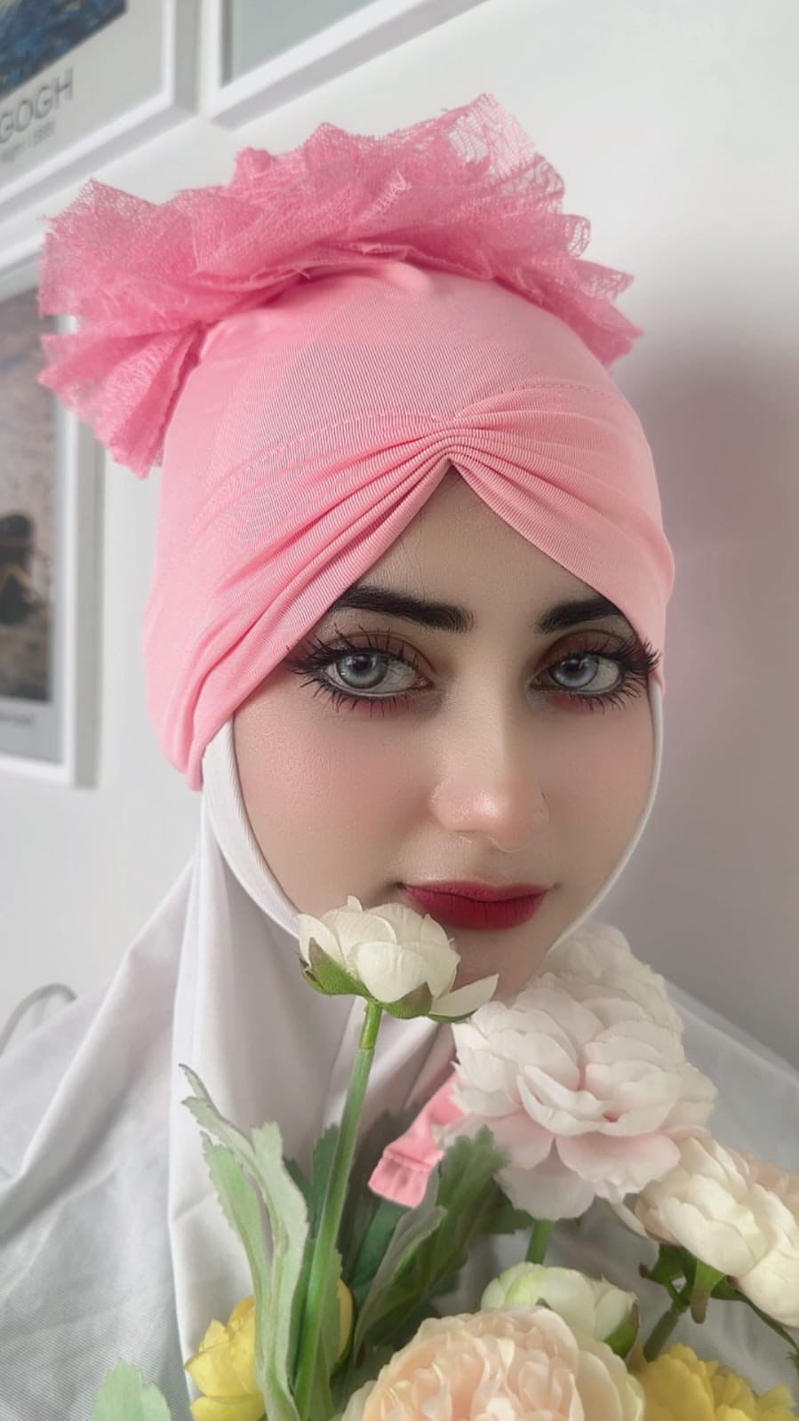 Crinkle Ruffle Bonnet Volumizer - Image 8