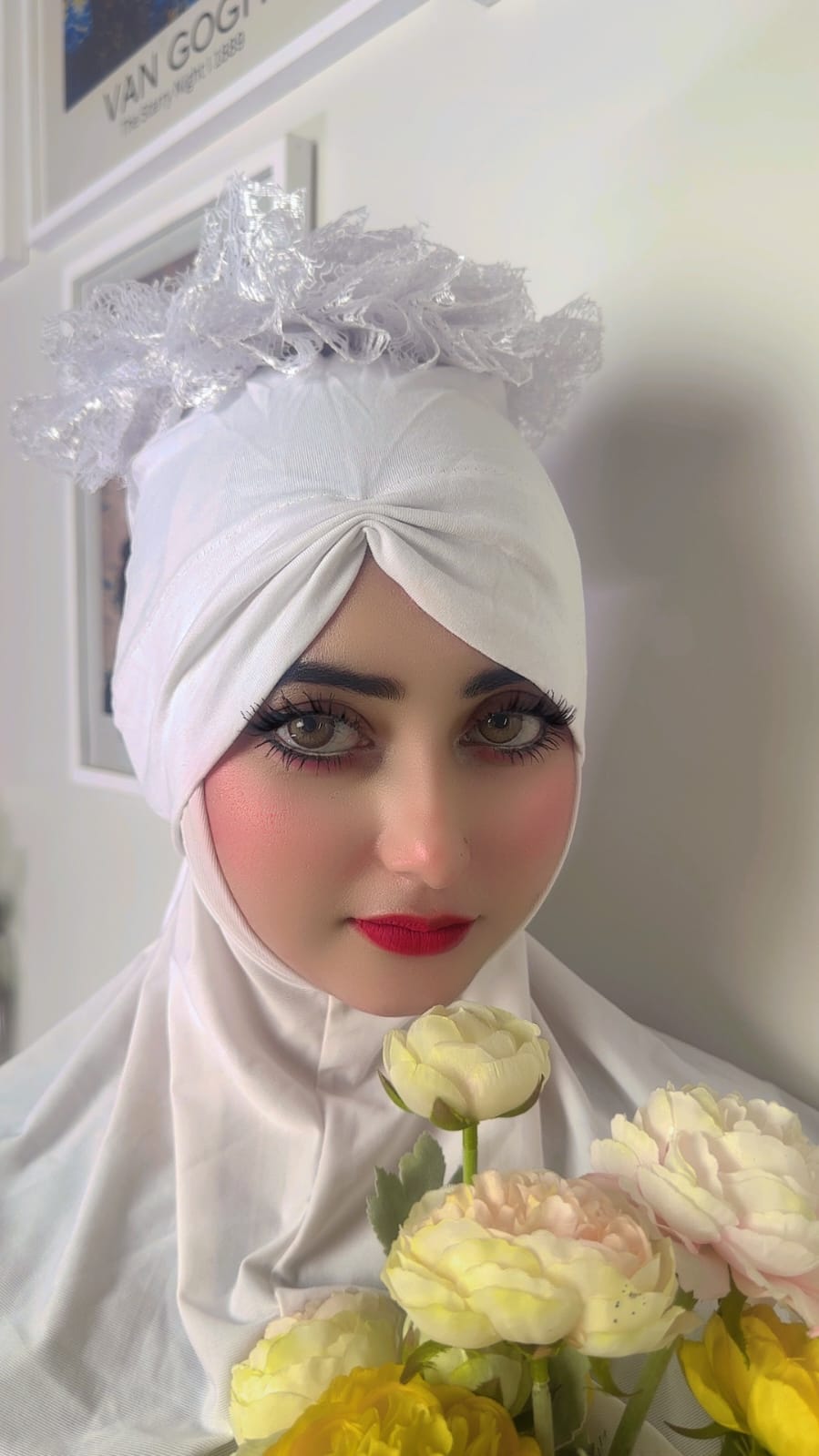 Crinkle Ruffle Bonnet Volumizer - Image 10