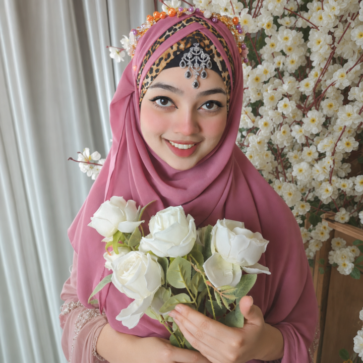 Tiger print Hijab