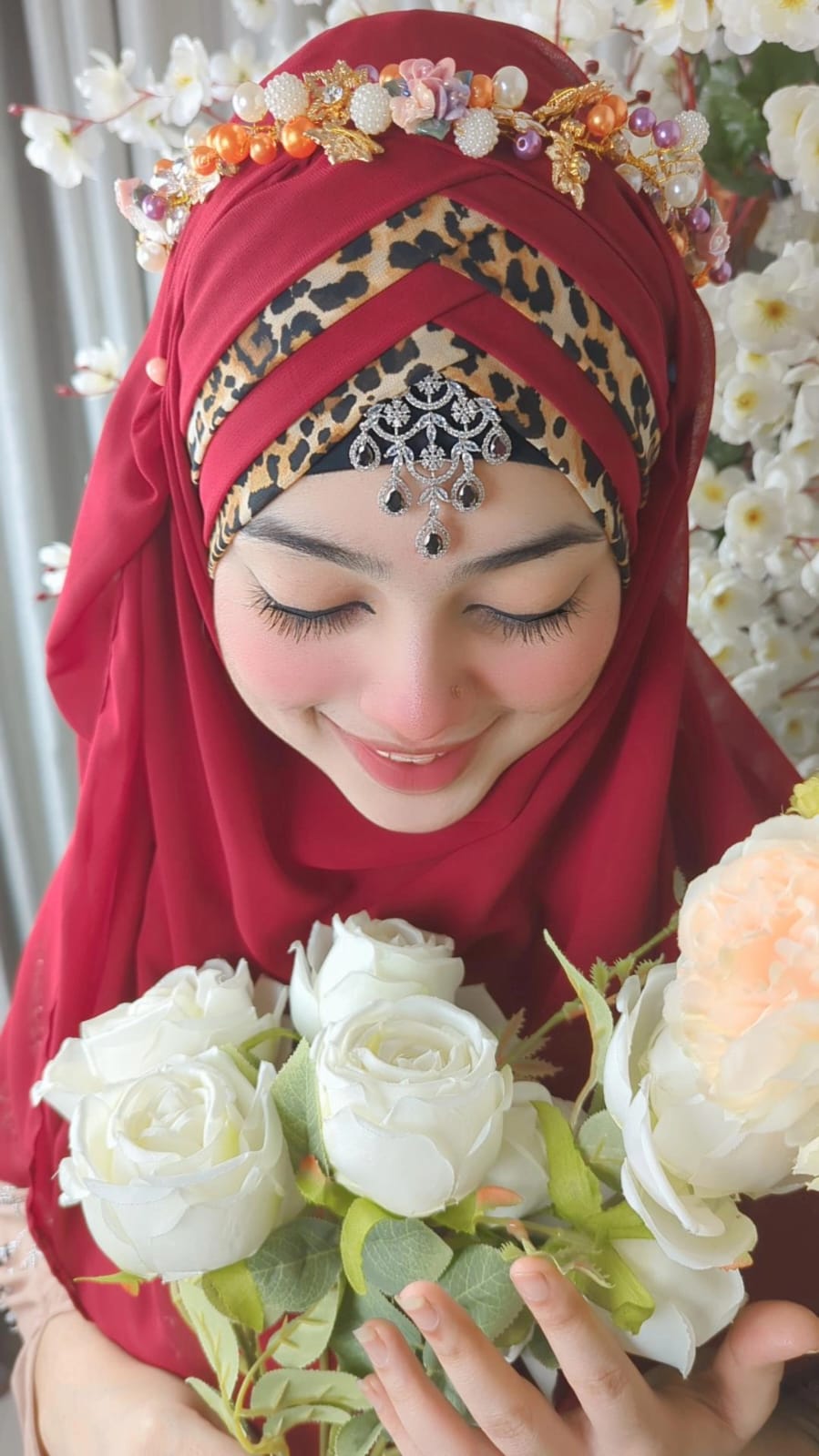 Tiger print Hijab - Image 7