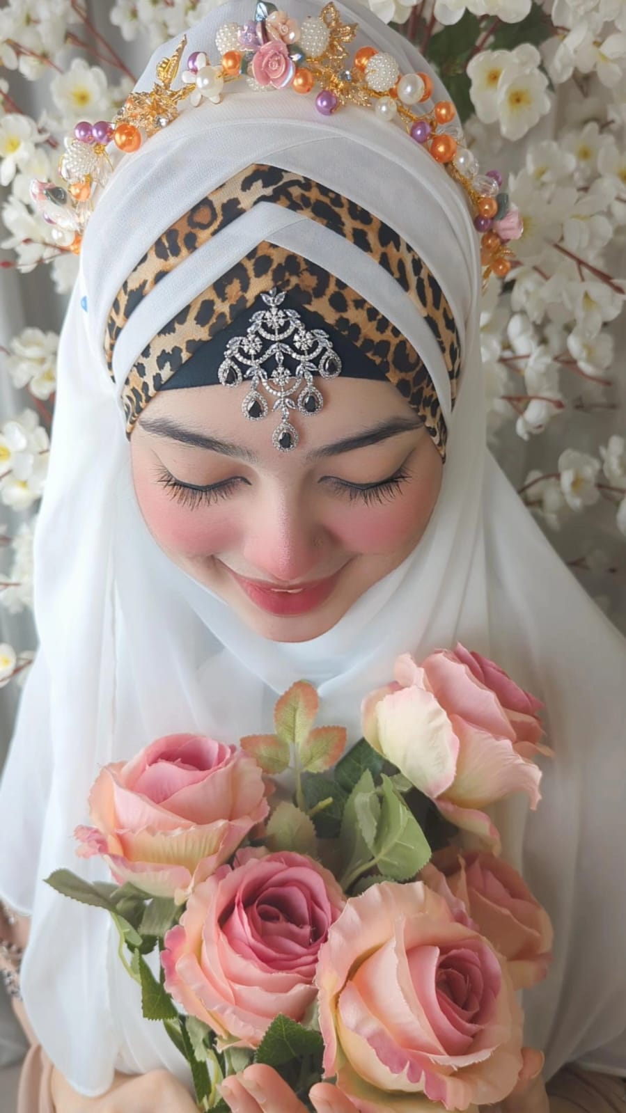 Tiger print Hijab - Image 10